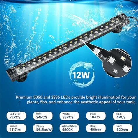hygger 24/7 Mode Submersible Hidden Aquarium .